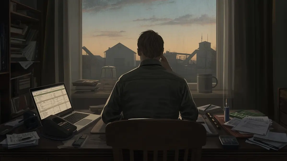 farm workload home office